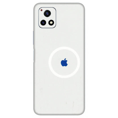 VIVO Y Series Phone Skins (All Models) - iPhone Magsafe Logo - 3D Embossed Finish (L-320) Vivo Y72 (5G)