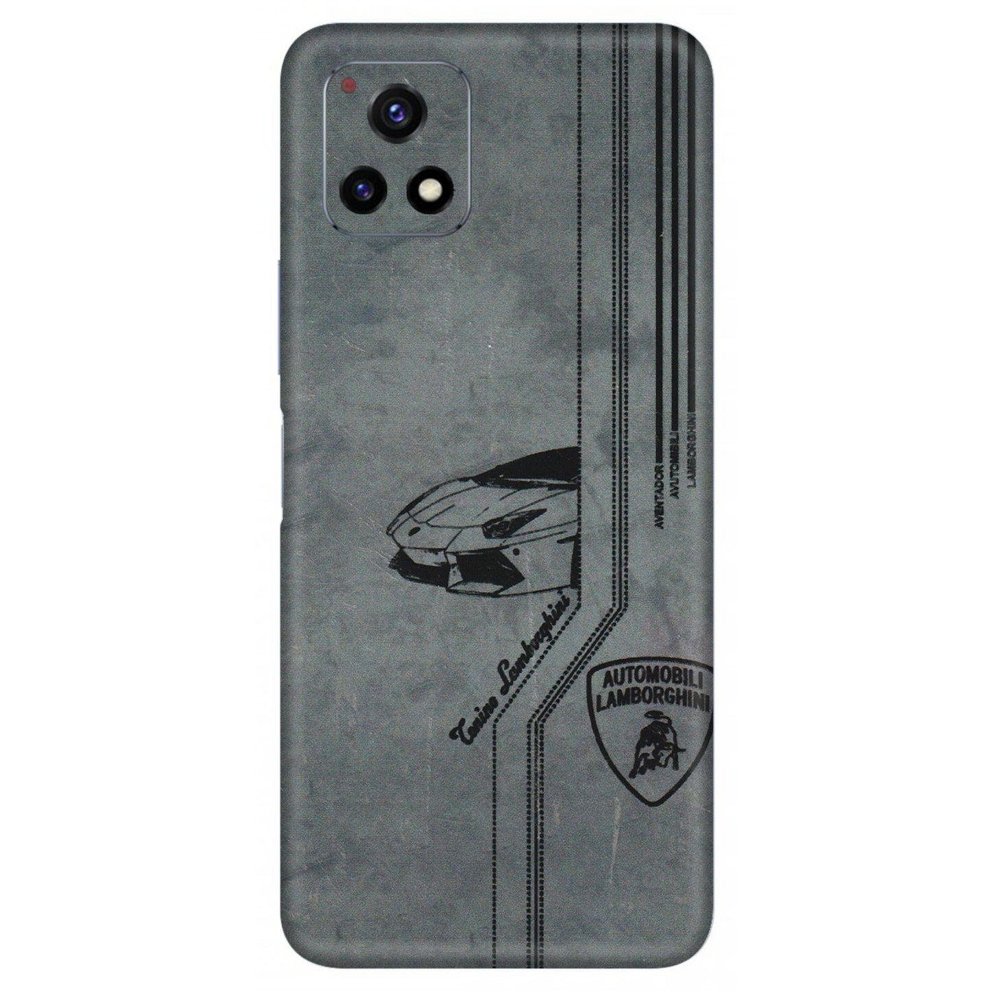 VIVO Y Series Phone Skins (All Models) - New Lamborgini Aventador - 3D Embossed Finish (L-321) Vivo Y72 (5G)
