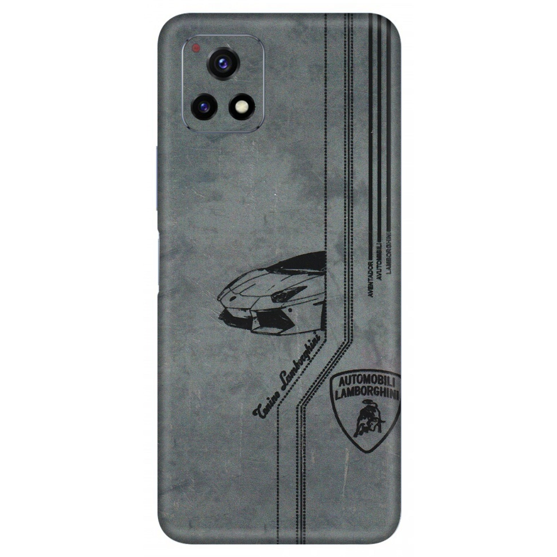 VIVO Y Series Phone Skins (All Models) - New Lamborgini Aventador - 3D Embossed Finish (L-321) Vivo Y72 (5G)