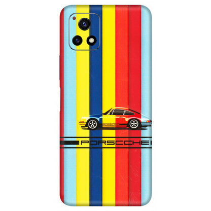 VIVO Y Series Phone Skins (All Models) - Multicolour Porche - 3D Embossed Finish (L-39) Vivo Y72 (5G)
