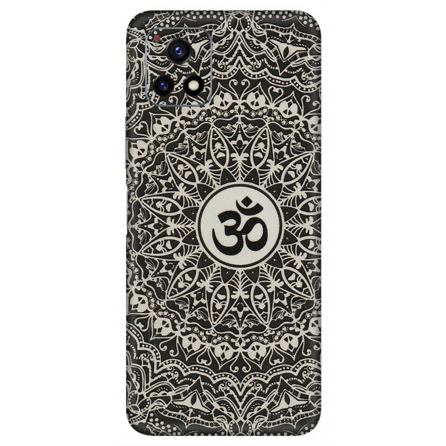 VIVO Y Series Phone Skins (All Models) - Aum Elegant Mandala - 3D Embossed Finish (L-62) Vivo Y72 (5G)