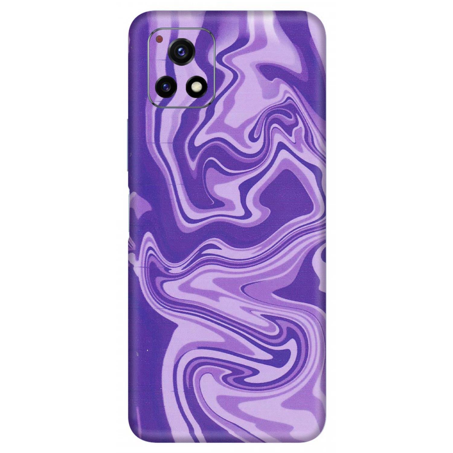 VIVO Y Series Phone Skins (All Models) - Hazy Purple Nights - Matte Finish (M-14) Vivo Y72 (5G)