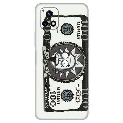 VIVO Y Series Phone Skins (All Models) - Rick And Morty Hundred Dollar Anime - Matte Finish (M-161) Vivo Y72 (5G)