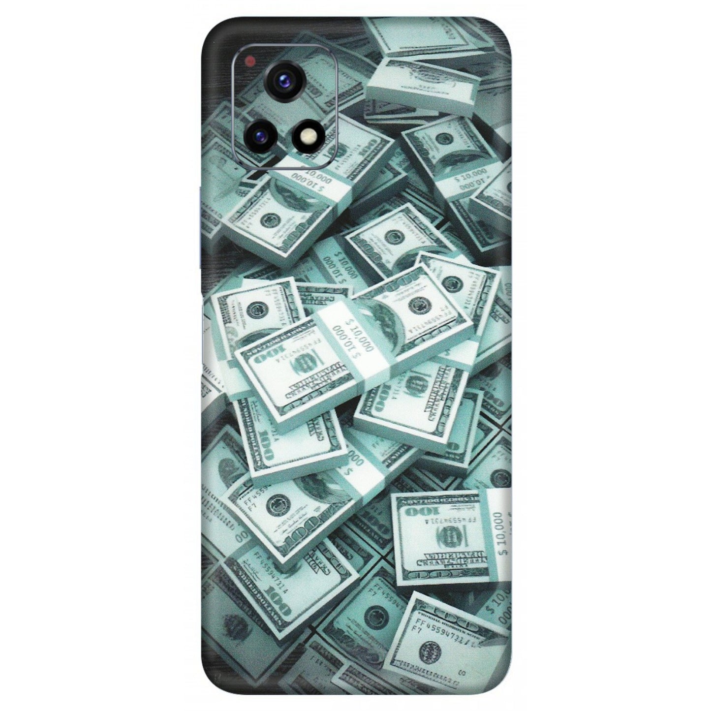 VIVO Y Series Phone Skins (All Models) - Hundred Dollar Bill - Matte Finish (M-162) Vivo Y72 (5G)