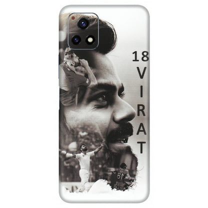 VIVO Y Series Phone Skins (All Models) - Virat Kohli Cricketer - Matte Finish (M-163) Vivo Y72 (5G)