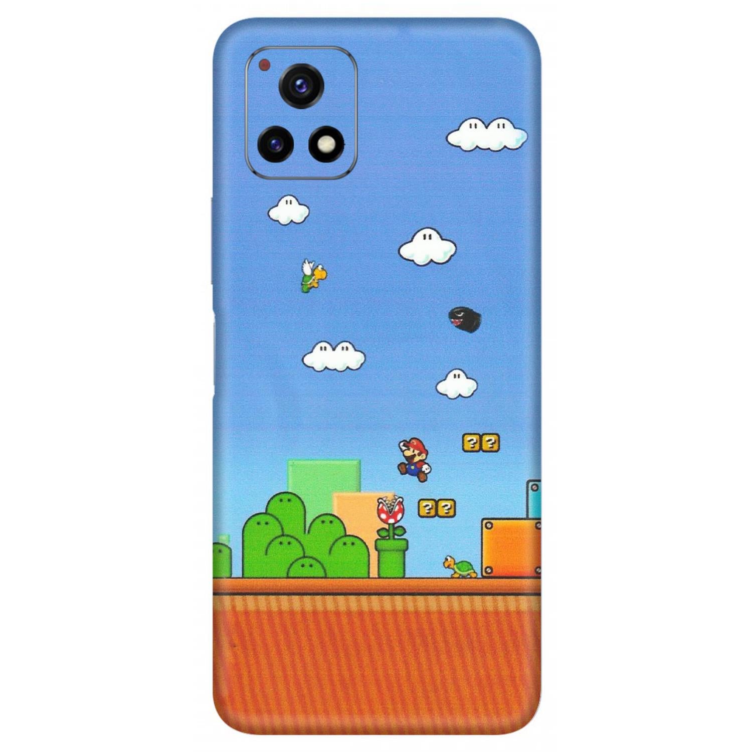 VIVO Y Series Phone Skins (All Models) - Mario Game Scene - Matte Finish (M-24) Vivo Y72 (5G)