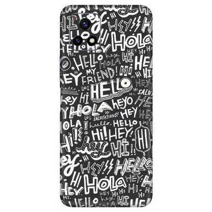 VIVO Y Series Phone Skins (All Models) - Hi Hello Doodles - Matte Finish (M-25) Vivo Y72 (5G)