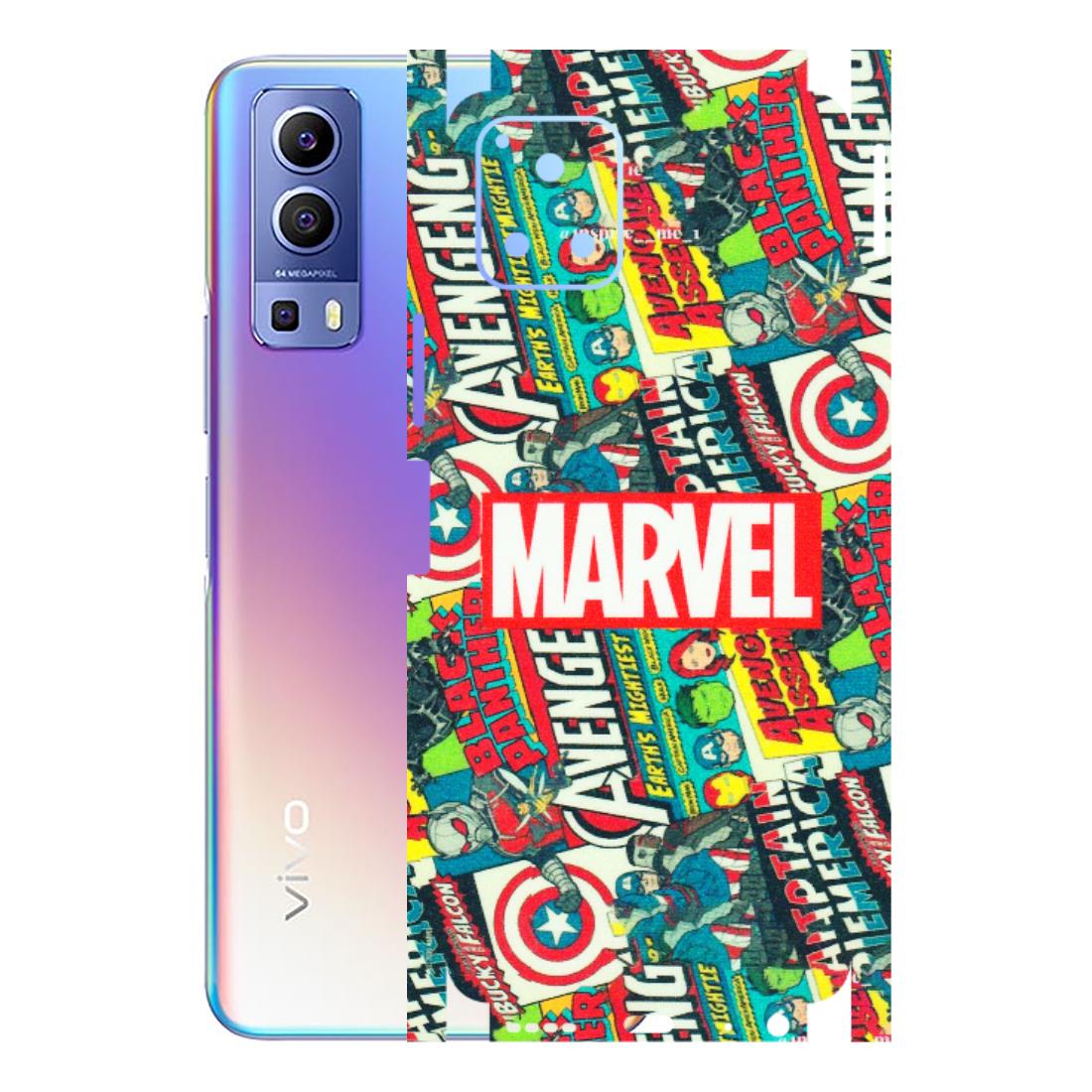 VIVO Y Series Phone Skins (All Models) - Marvel Comic Lover - Matte Finish (M-30) Vivo Y72 (5G)