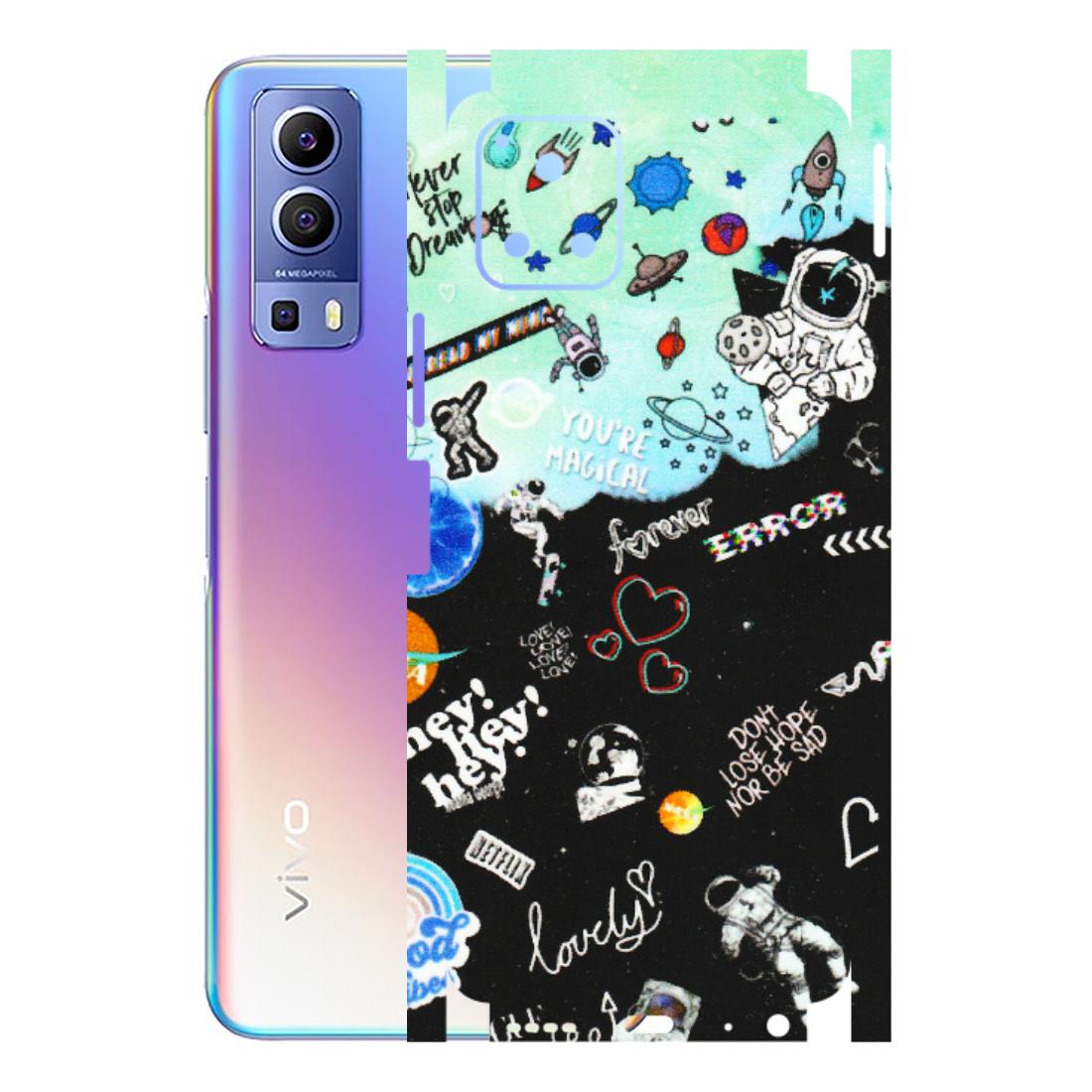 VIVO Y Series Phone Skins (All Models) - Living In A Space Dream - Matte Finish (M-46) Vivo Y72 (5G)