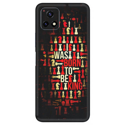 VIVO Y Series Phone Skins (All Models) - Born To Be King - Matte Finish (M-73) Vivo Y72 (5G)