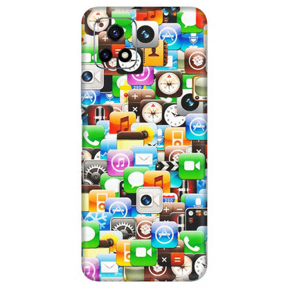 VIVO Y Series Phone Skins (All Models) - All Apple Icons - Matte Finish (M-93) Vivo Y72 (5G)