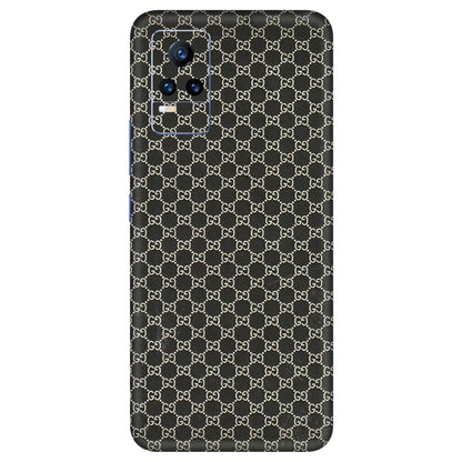 VIVO Y Series Phone Skins (All Models) - Black G Print - 3D Embossed Finish (L-109) Vivo Y73
