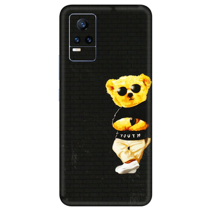 VIVO Y Series Phone Skins (All Models) - Classy Teddy Bear - 3D Embossed Finish (L-116) Vivo Y73