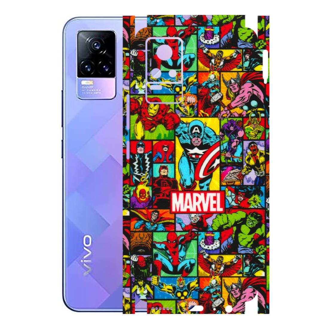 VIVO Y Series Phone Skins (All Models) - MARVELOUS Comic Characters - 3D Embossed Finish (L-129) Vivo Y73