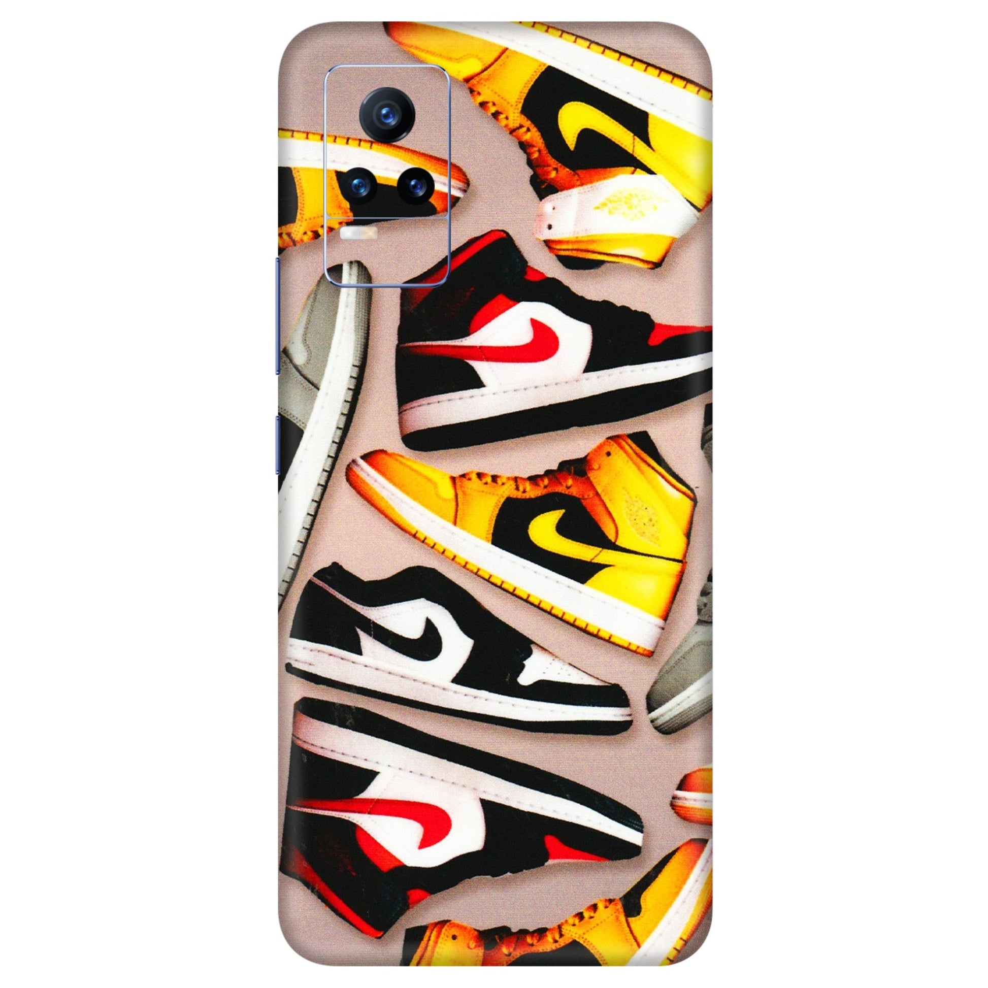 VIVO Y Series Phone Skins (All Models) - Sneaker Lover - 3D Embossed Finish (L-135) Vivo Y73
