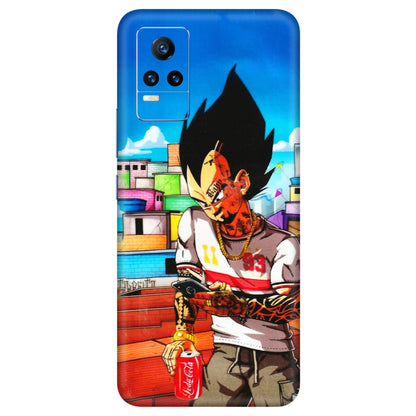 VIVO Y Series Phone Skins (All Models) - Vegeta - 3D Embossed Finish (L-136) Vivo Y73