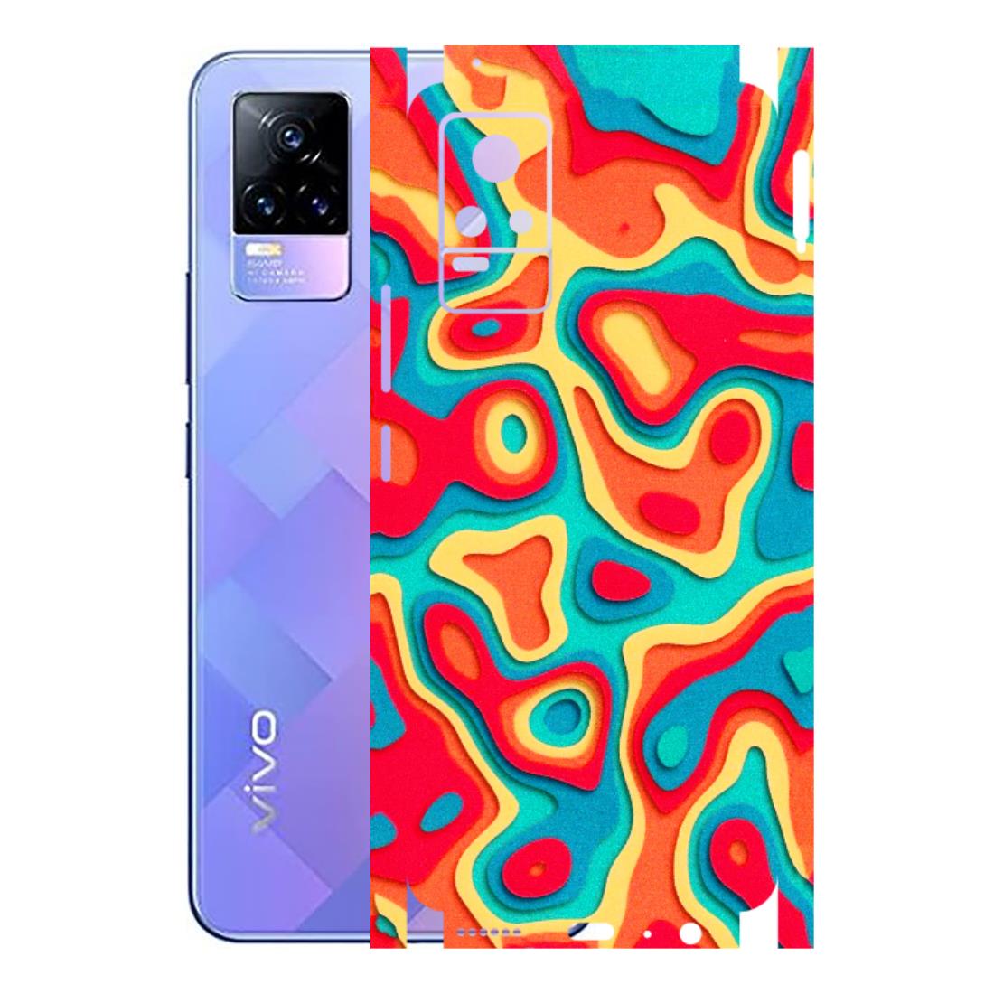 VIVO Y Series Phone Skins (All Models) - Abstract Swirl - 3D Embossed Finish (L-150) Vivo Y73