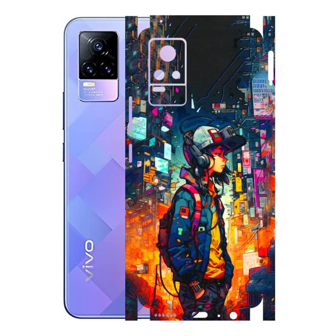 VIVO Y Series Phone Skins (All Models) - Street Anime Guy - 3D Embossed Finish (L-158) Vivo Y73