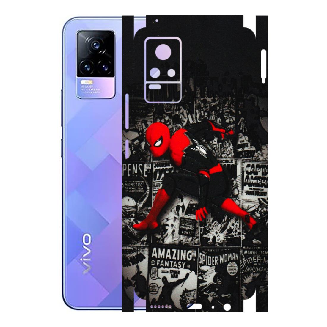 VIVO Y Series Phone Skins (All Models) - SpiderMan New - 3D Embossed Finish (L-162) Vivo Y73