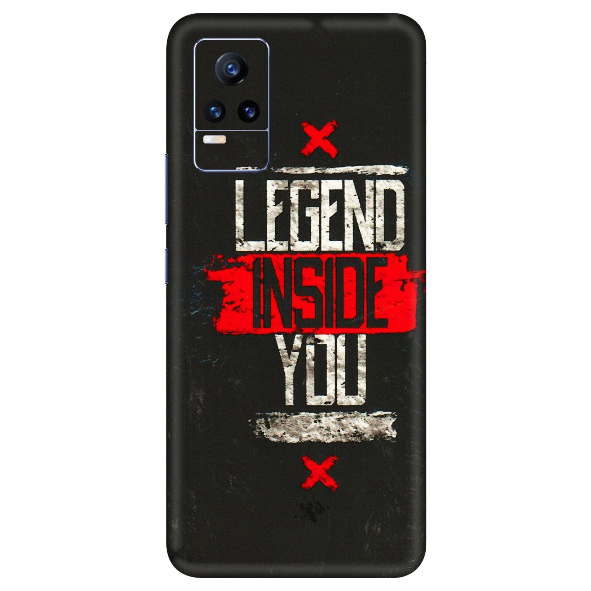 VIVO Y Series Phone Skins (All Models) - Legend Inside You - 3D Embossed Finish (L-186) Vivo Y73