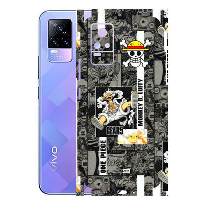 VIVO Y Series Phone Skins (All Models) - Cuffy Anime MonkeyCamic - 3D Embossed Finish (L-242) Vivo Y73