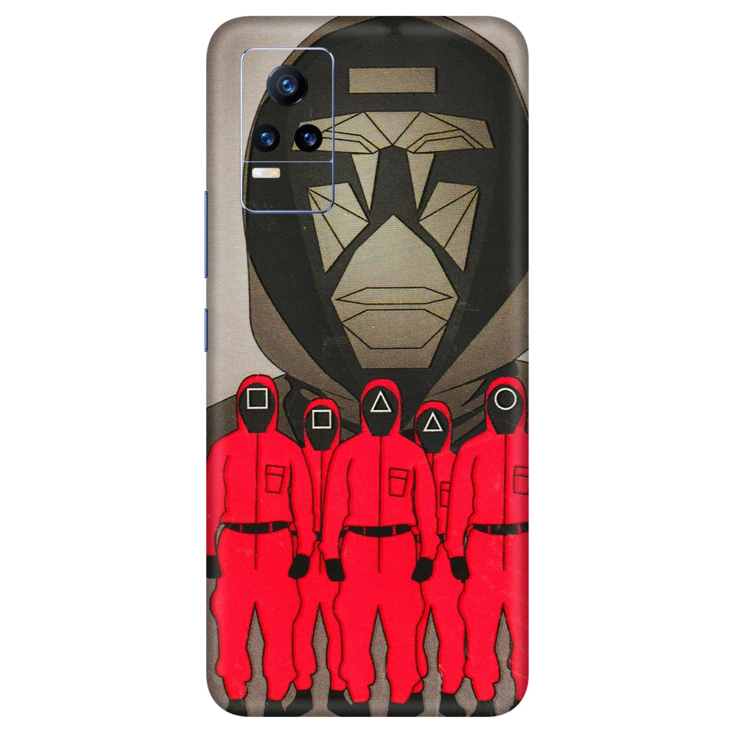 VIVO Y Series Phone Skins (All Models) - Squid Game Hero - 3D Embossed Finish (L-245) Vivo Y73