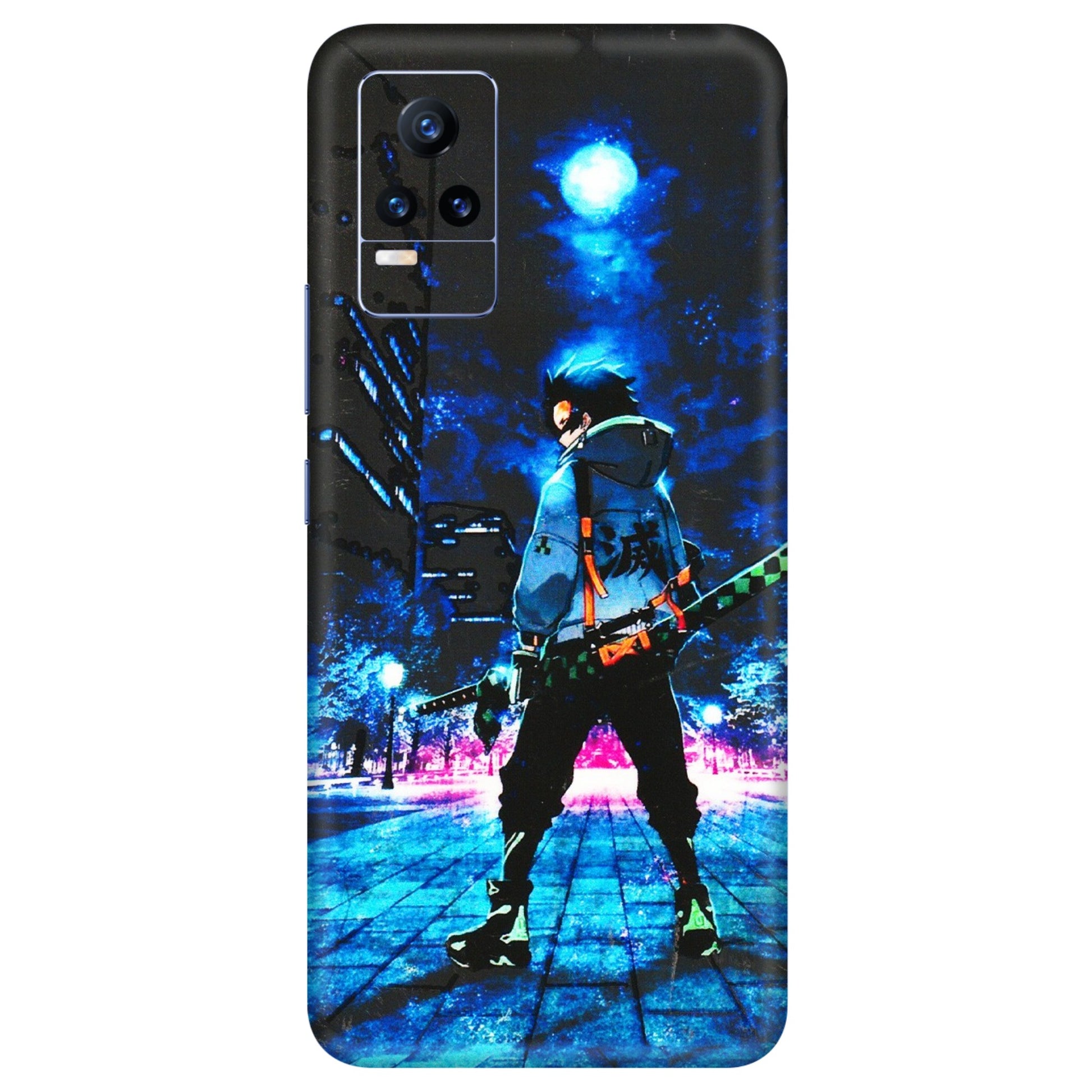 VIVO Y Series Phone Skins (All Models) - Demon Slayer Sword - 3D Embossed Finish (L-247) Vivo Y73