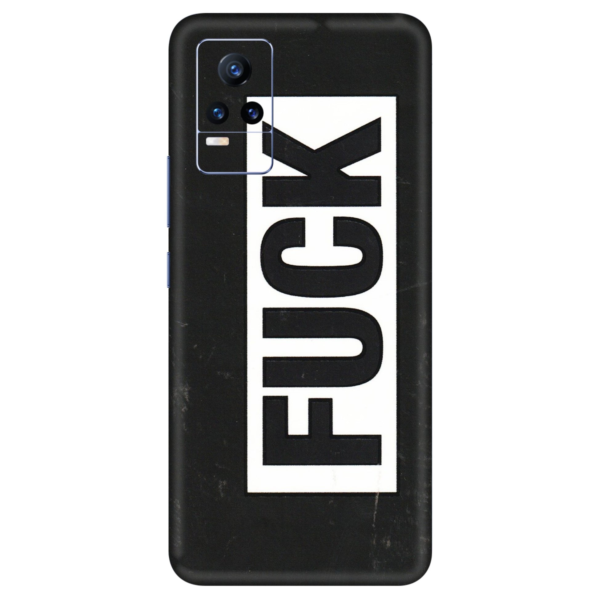 VIVO Y Series Phone Skins (All Models) - The F Word - 3D Embossed Finish (L-255) Vivo Y73