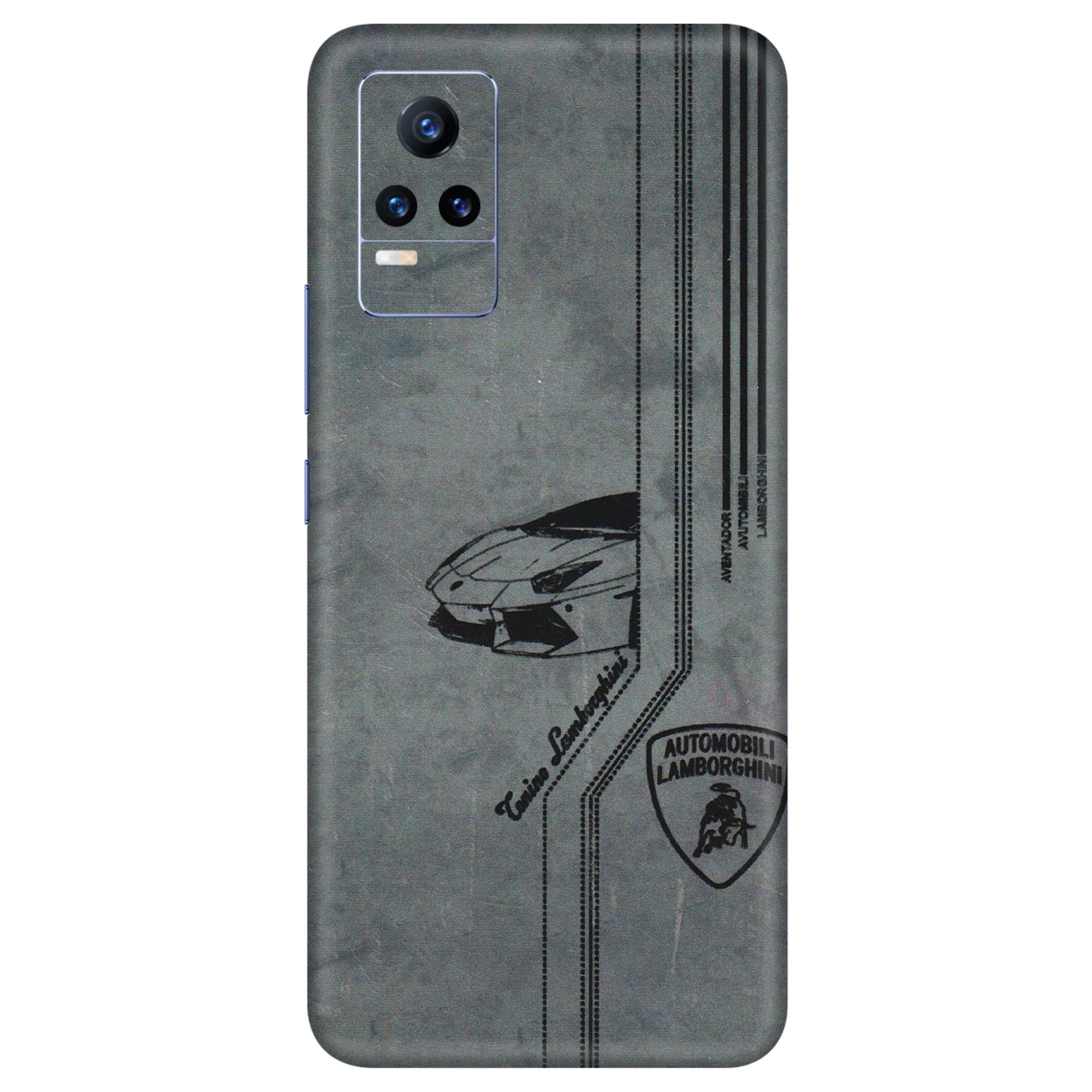 VIVO Y Series Phone Skins (All Models) - New Lamborgini Aventador - 3D Embossed Finish (L-321) Vivo Y73