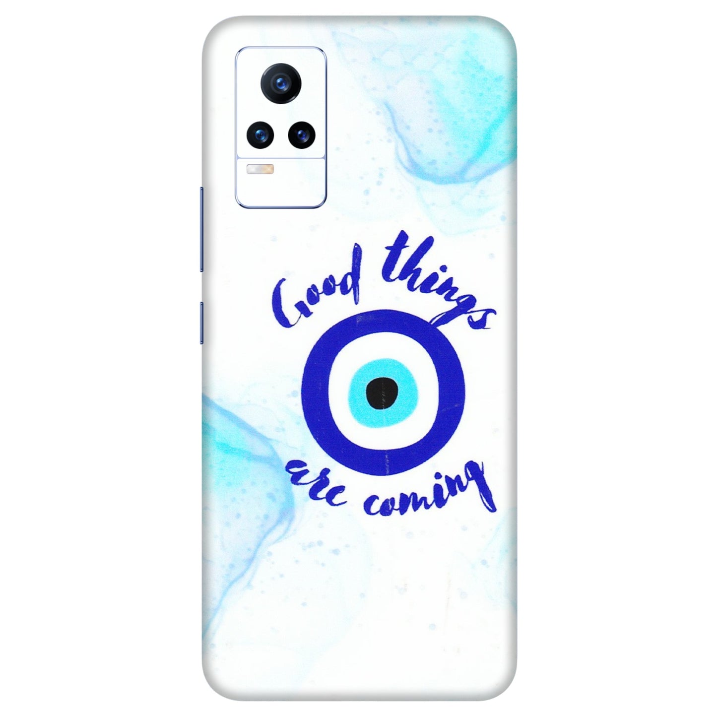 VIVO Y Series Phone Skins (All Models) - Evil Eye Good Things Are Coming - 3D Embossed Finish (L-322) Vivo Y73