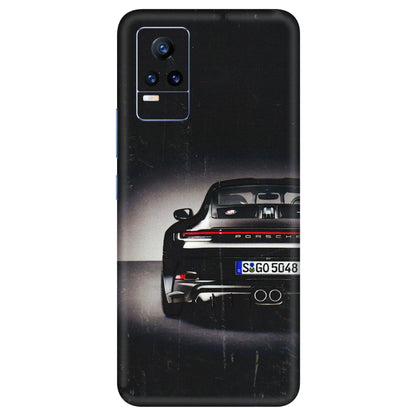 VIVO Y Series Phone Skins (All Models) - New Black Porsche GT3 - 3D Embossed Finish (L-327) Vivo Y73