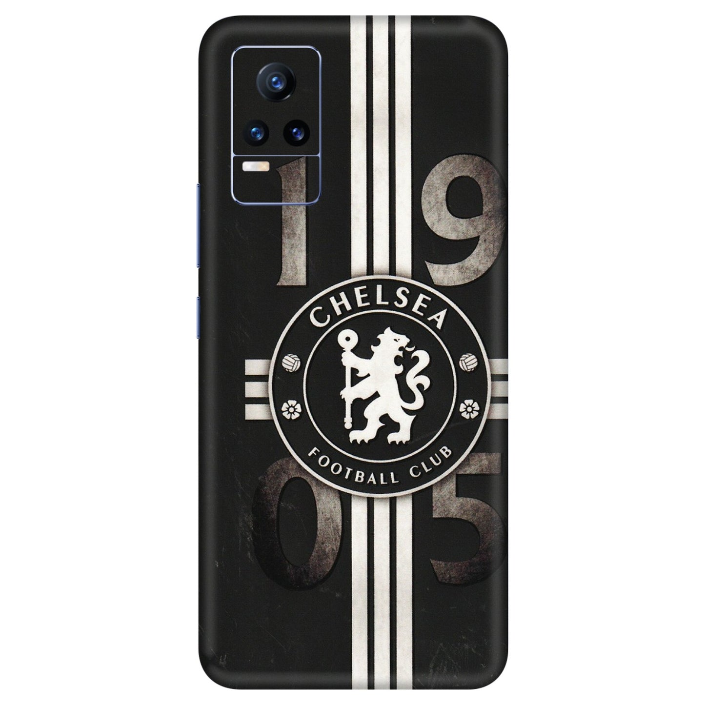 VIVO Y Series Phone Skins (All Models) - Chelsea Fan Club - 3D Embossed Finish (L-36) Vivo Y73
