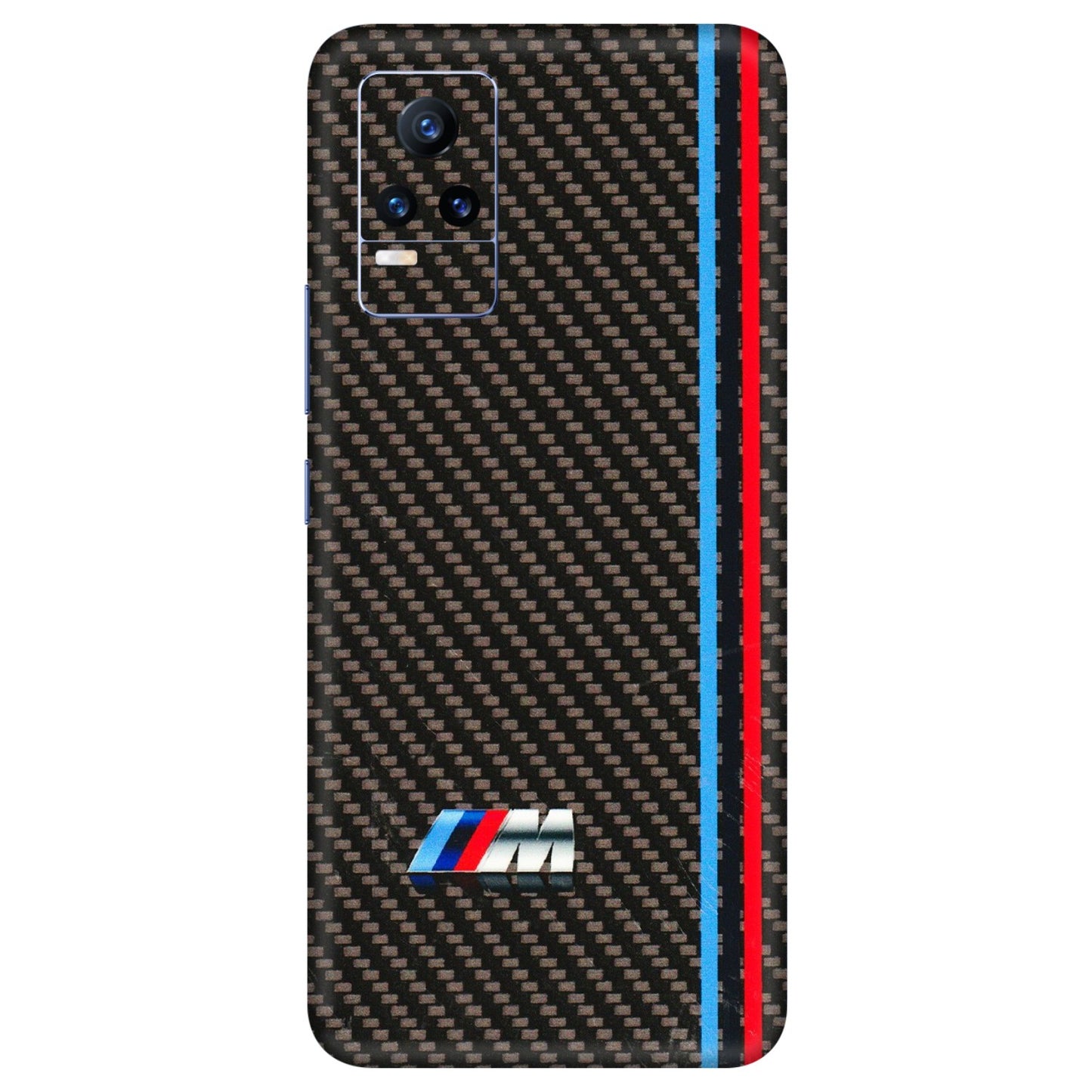 VIVO Y Series Phone Skins (All Models) - BM Carbon Fiber Feels - 3D Embossed Finish (L-38) Vivo Y73