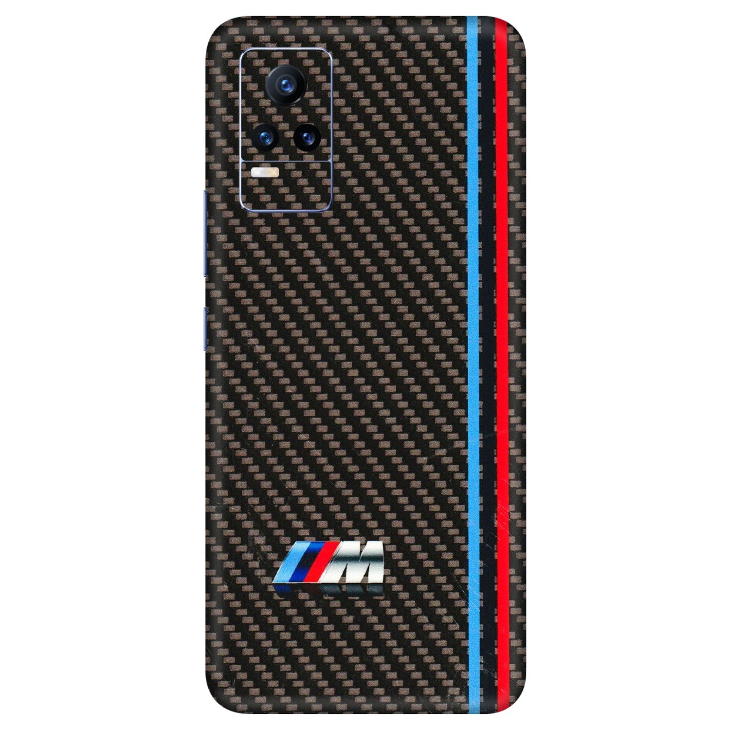 VIVO Y Series Phone Skins (All Models) - BM Carbon Fiber Feels - 3D Embossed Finish (L-38) Vivo Y73