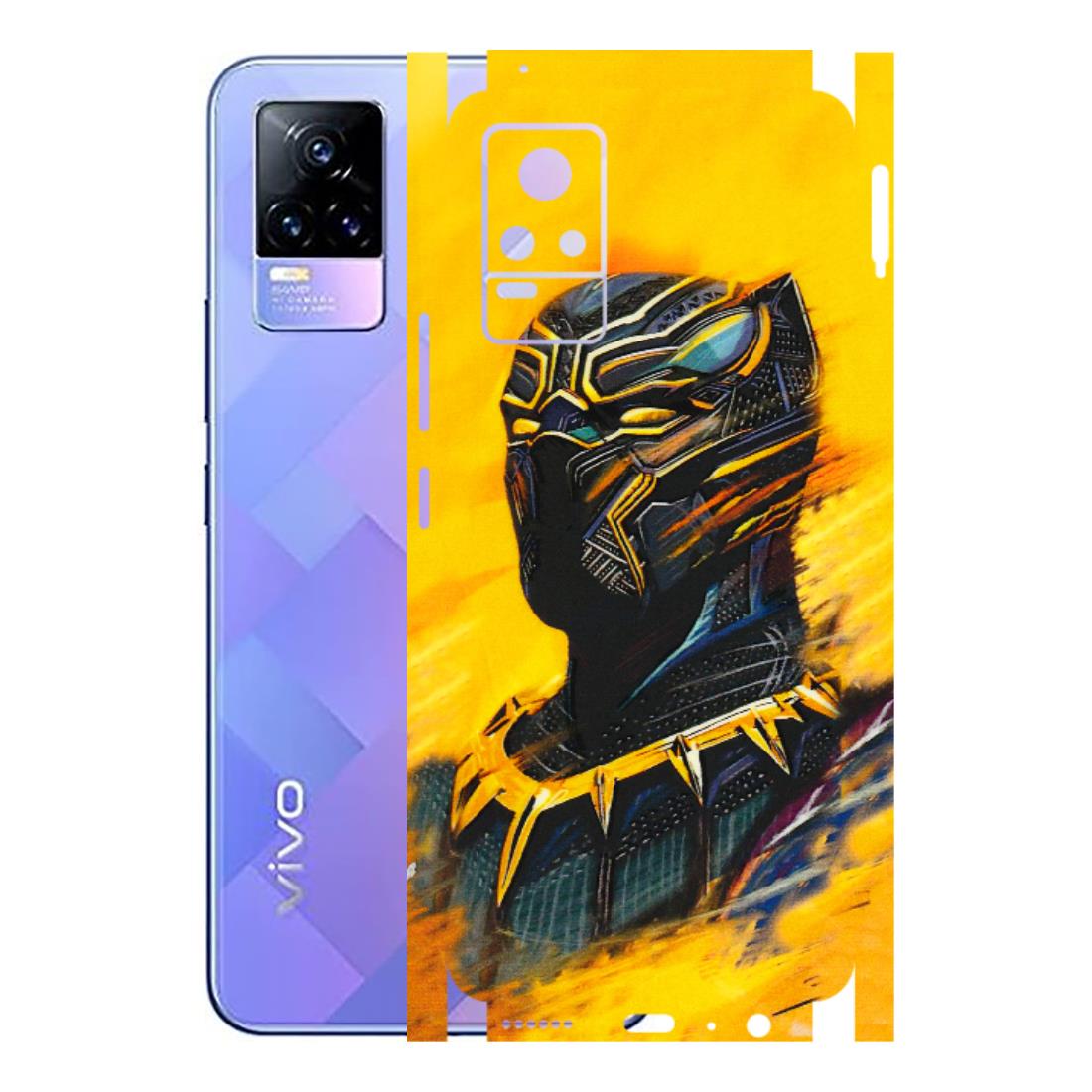 VIVO Y Series Phone Skins (All Models) - Yellow Panther - 3D Embossed Finish (L-54) Vivo Y73