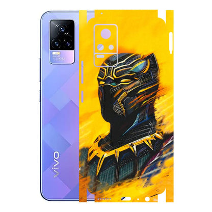 VIVO Y Series Phone Skins (All Models) - Yellow Panther - 3D Embossed Finish (L-54) Vivo Y73