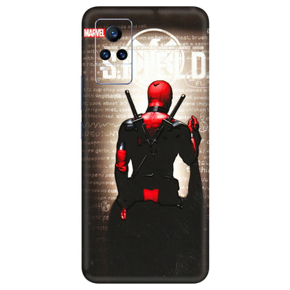 VIVO Y Series Phone Skins (All Models) - Deadpool - 3D Embossed Finish (L-56) Vivo Y73
