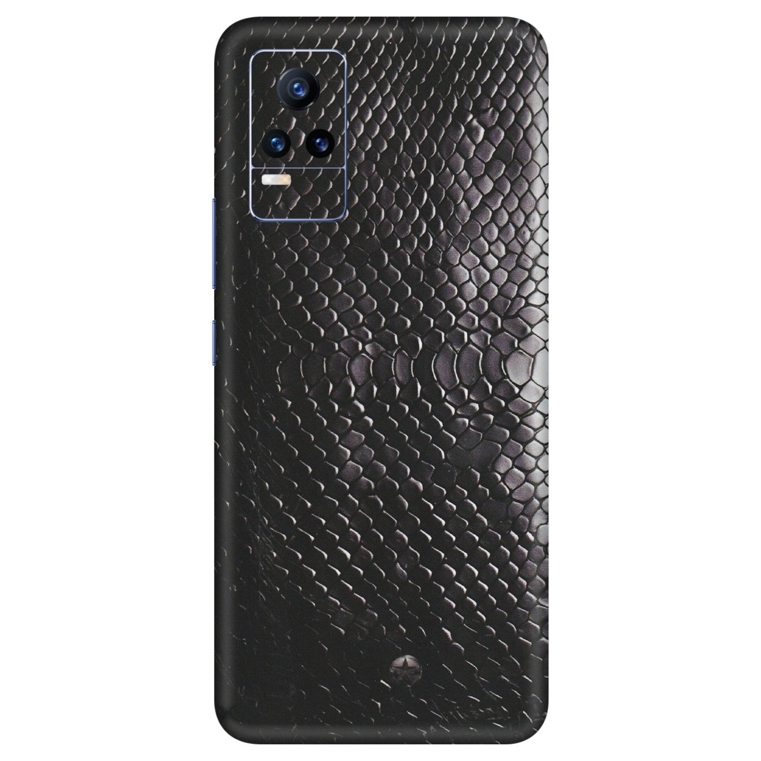 VIVO Y Series Phone Skins (All Models) - Black Snack Leather - Matte Finish (M-147) Vivo Y73