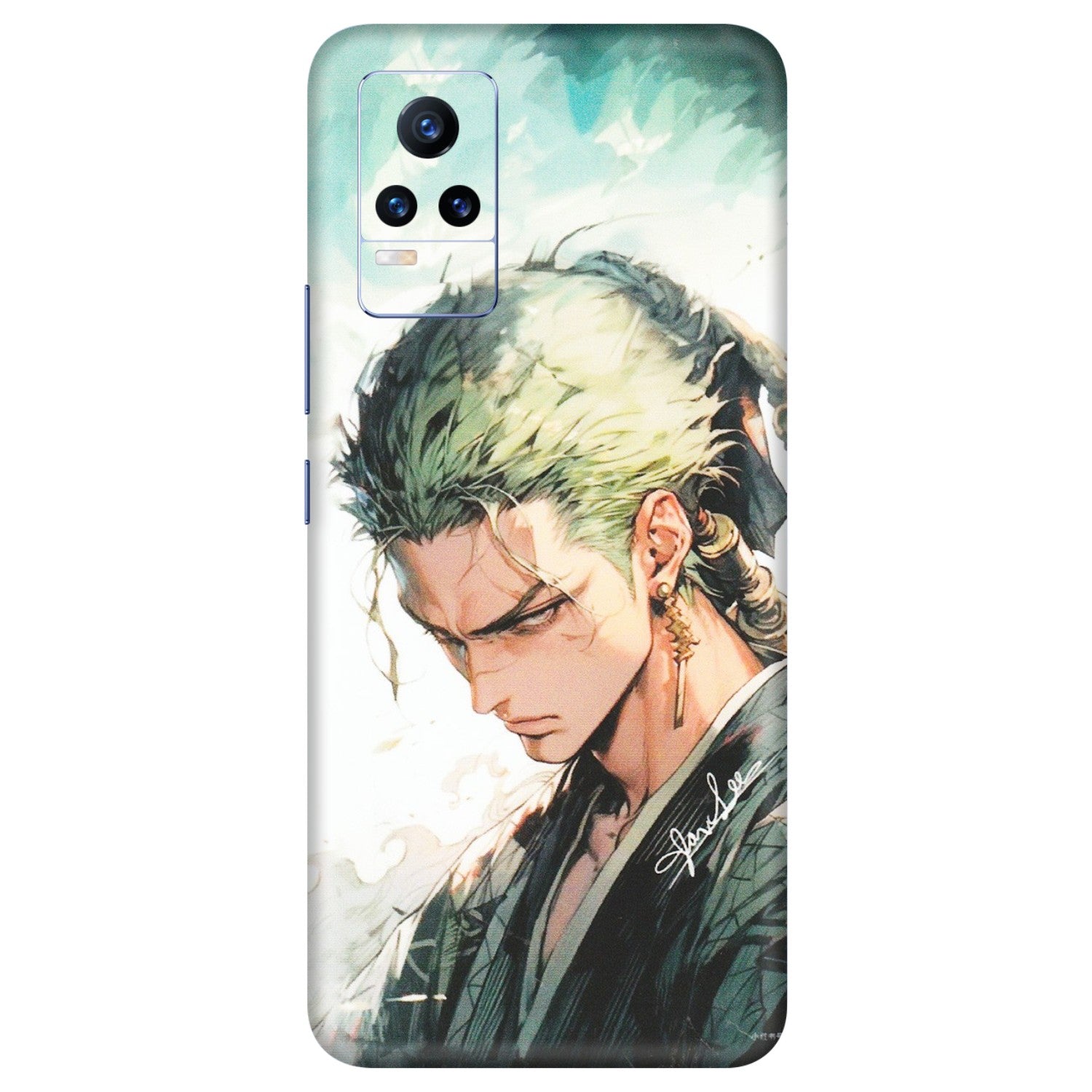 VIVO Y Series Phone Skins (All Models) - Pirate Hunter One Piece Anime - Matte Finish (M-157) Vivo Y73