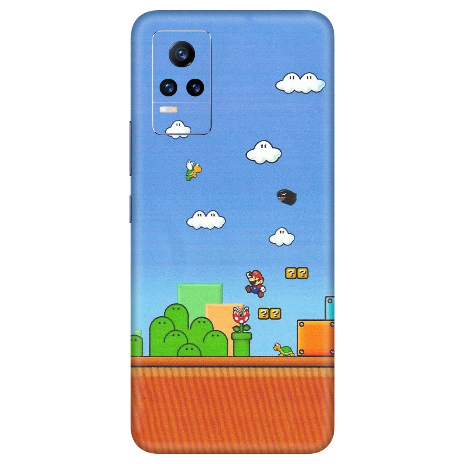 VIVO Y Series Phone Skins (All Models) - Mario Game Scene - Matte Finish (M-24) Vivo Y73