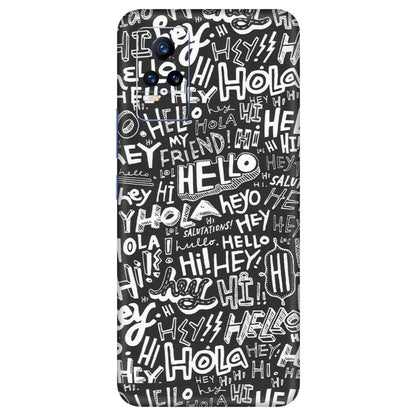 VIVO Y Series Phone Skins (All Models) - Hi Hello Doodles - Matte Finish (M-25) Vivo Y73