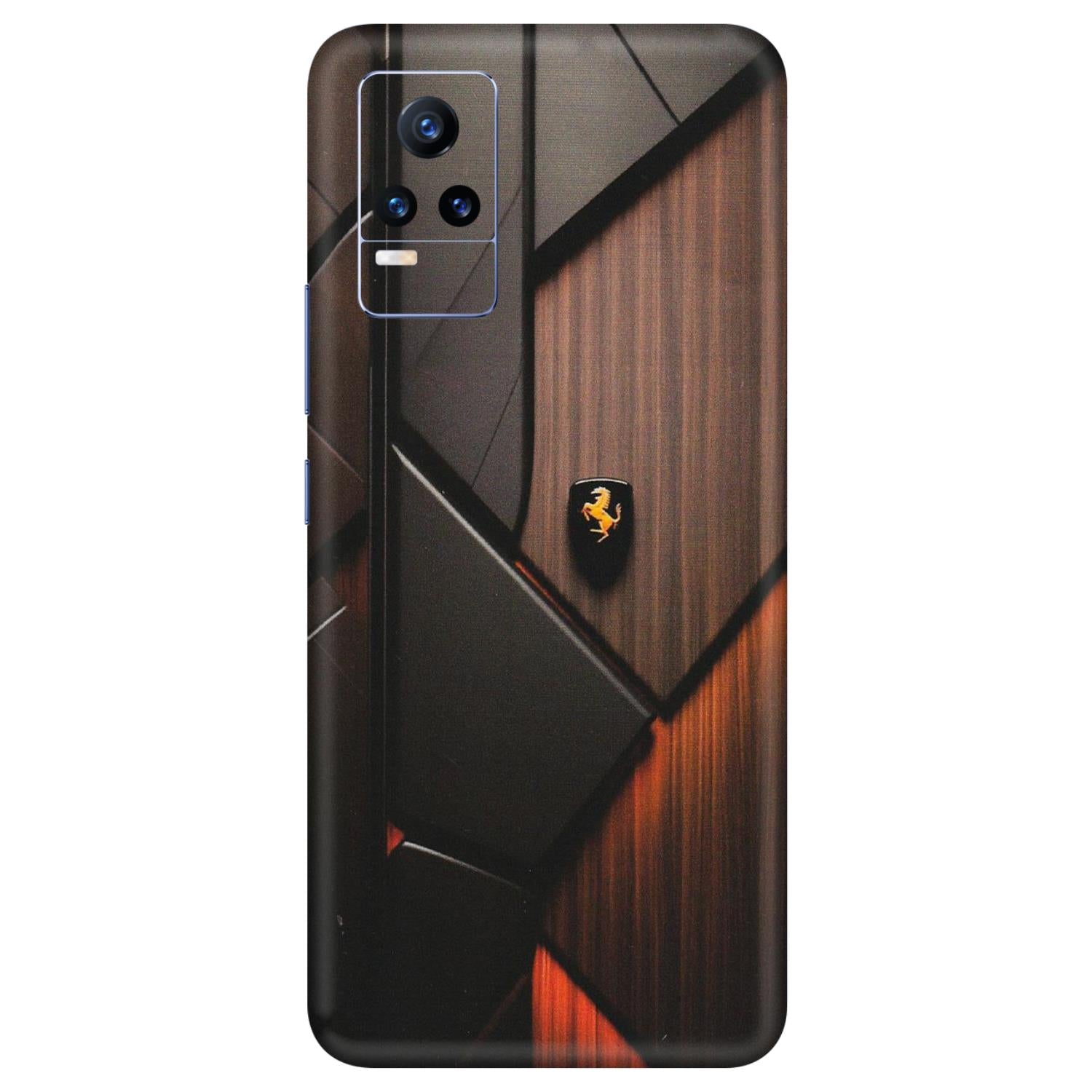 VIVO Y Series Phone Skins (All Models) - Lambo Beauty Wood Pattern Sober - Matte Finish (M-51) Vivo Y73