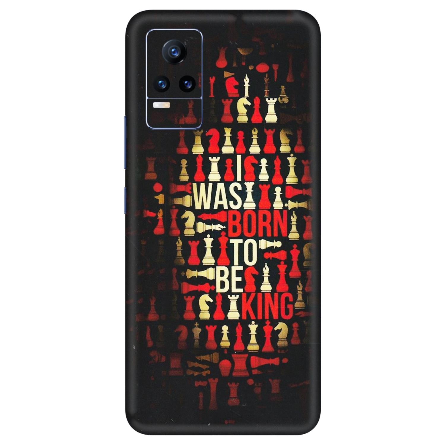 VIVO Y Series Phone Skins (All Models) - Born To Be King - Matte Finish (M-73) Vivo Y73