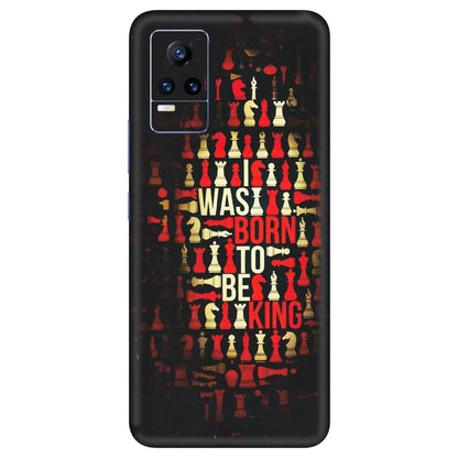 VIVO Y Series Phone Skins (All Models) - Born To Be King - Matte Finish (M-73) Vivo Y73