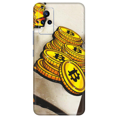 VIVO Y Series Phone Skins (All Models) - Billionaire Bitcoin Collection - Matte Finish (M-92) Vivo Y73