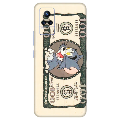 VIVO Y Series Phone Skins (All Models) - One Hundred Dollar Tom - Transparent Finish (T-16) Vivo Y73