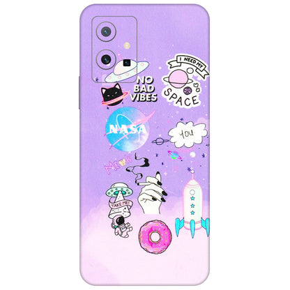 VIVO Y Series Phone Skins (All Models) - I Need My Nasa Skin - 3D Embossed Finish (L-149) Vivo Y75 (5G)