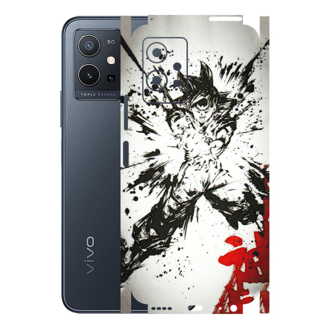 VIVO Y Series Phone Skins (All Models) - DBZ - 3D Embossed Finish (L-206) Vivo Y75 (5G)