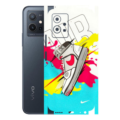 VIVO Y Series Phone Skins (All Models) - Sneaker - 3D Embossed Finish (L-207) Vivo Y75 (5G)