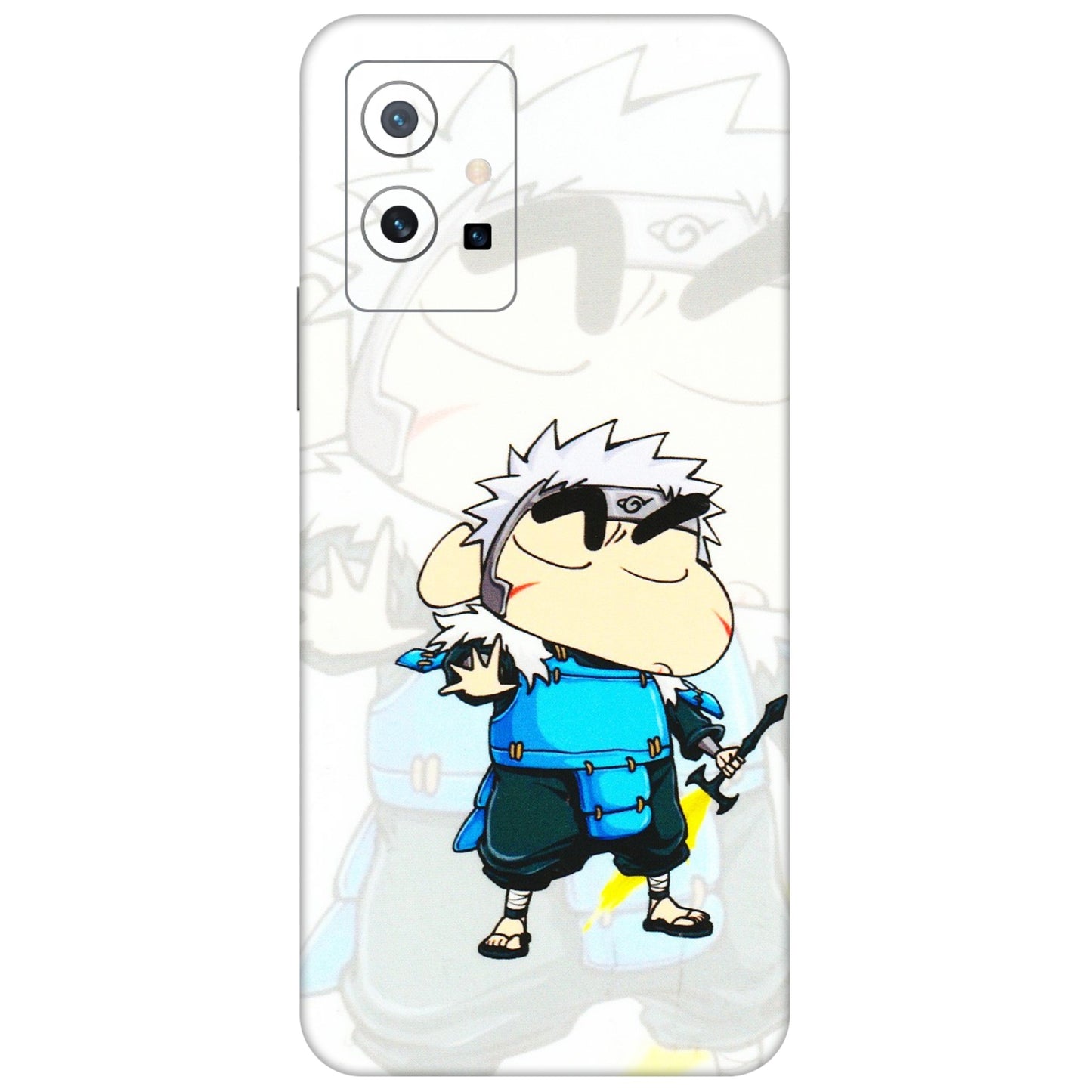 VIVO Y Series Phone Skins (All Models) - Angry Young Shinchan - 3D Embossed Finish (L-226) Vivo Y75 (5G)